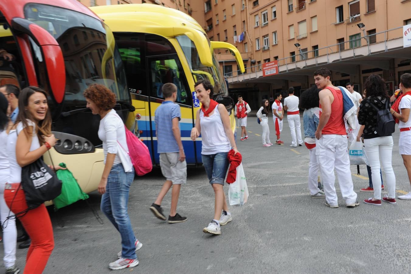 Los riojanos van a San Fermín
