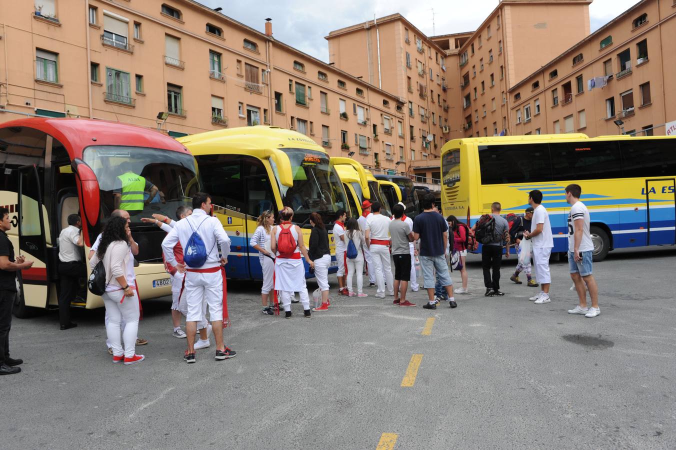 Los riojanos van a San Fermín