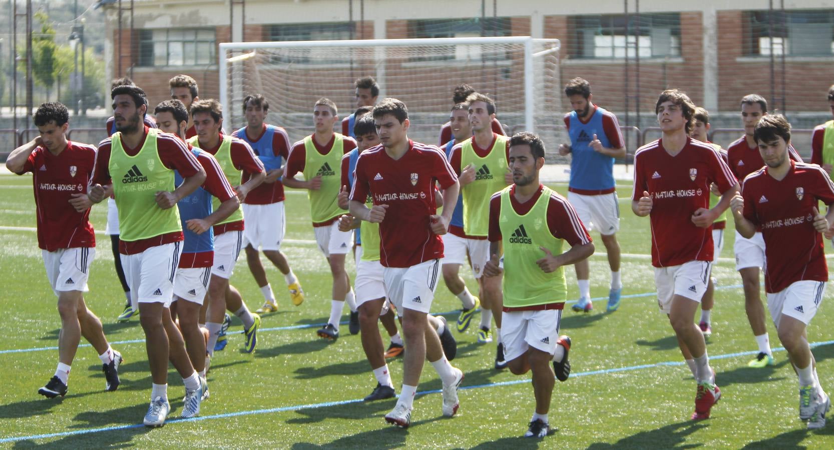 Entrenamiento de la Unión Deportiva Logroñés