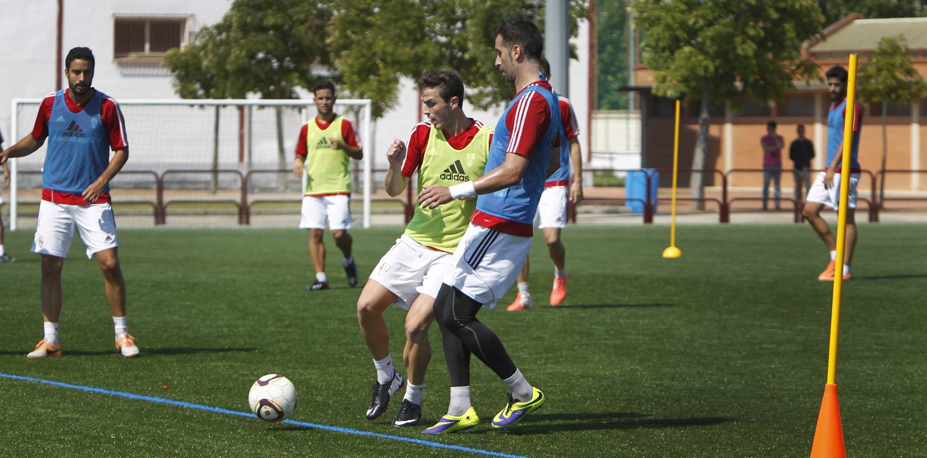 Entrenamiento de la Unión Deportiva Logroñés