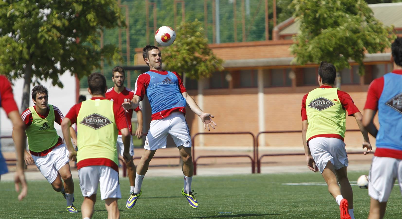 Entrenamiento de la Unión Deportiva Logroñés