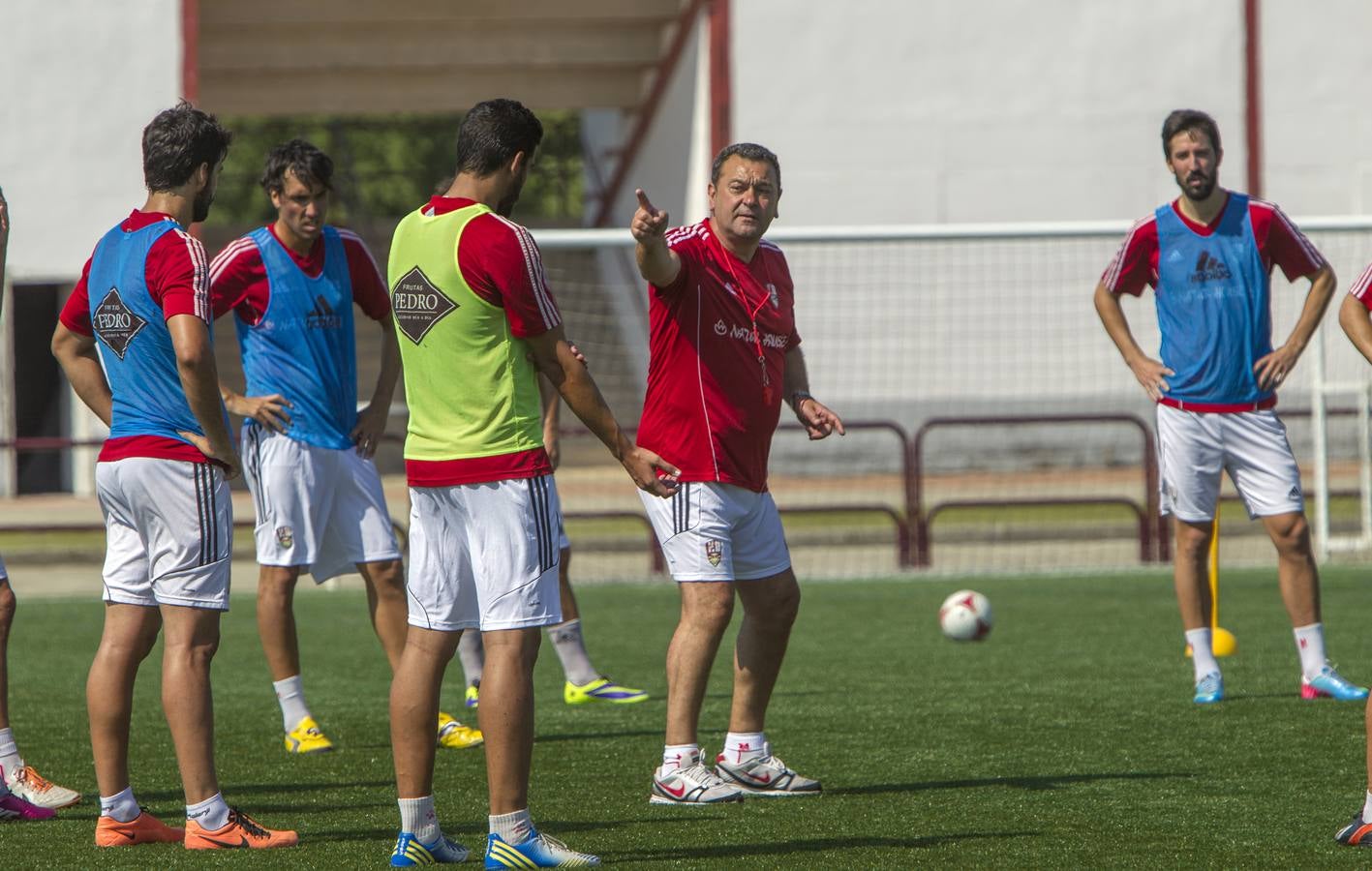 Entrenamiento de la Unión Deportiva Logroñés