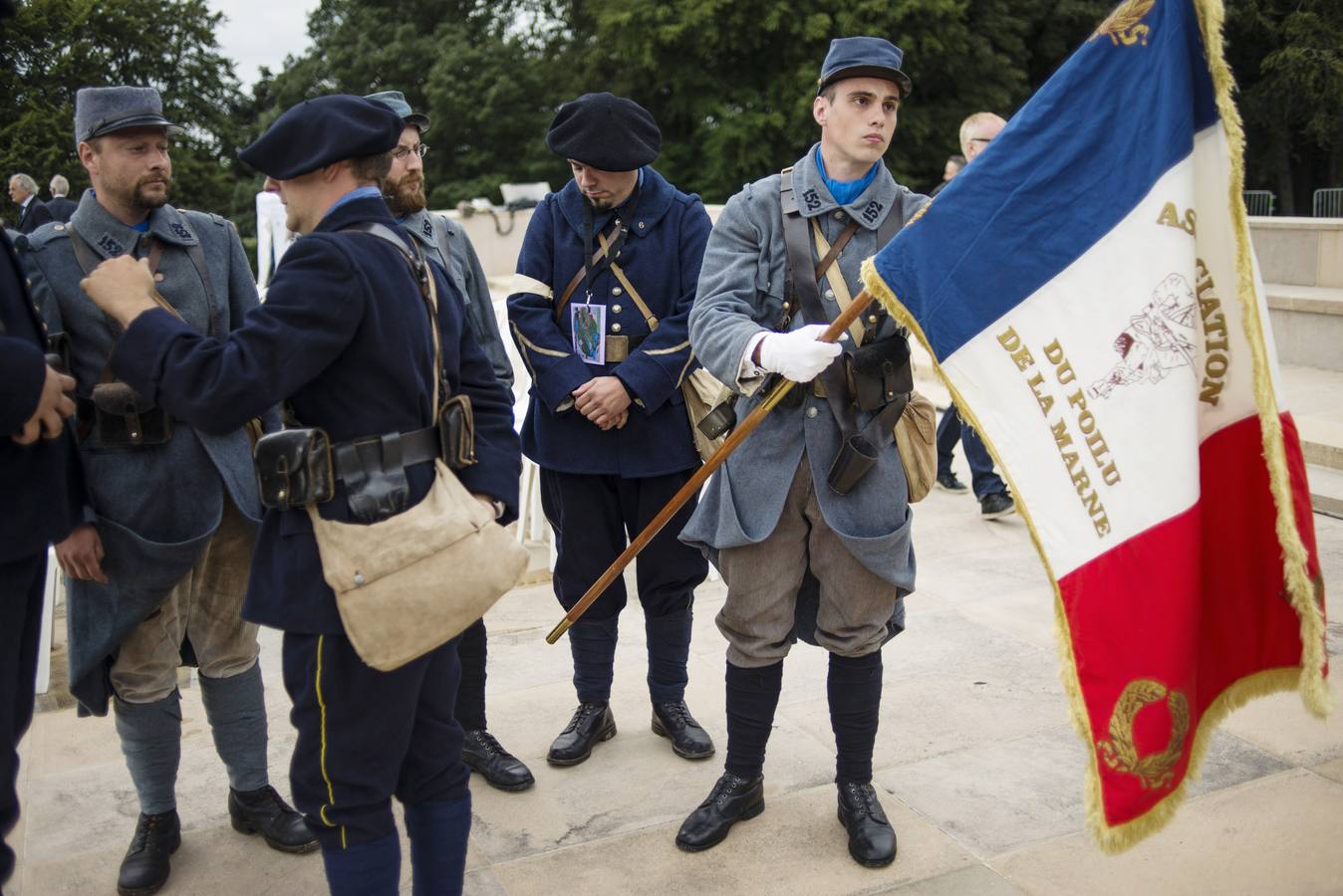 Francia y Holanda celebran el centenario de la Primera Guerra Mundial