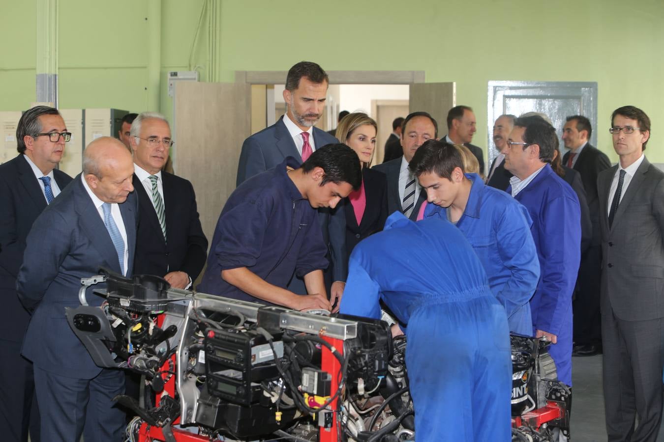 Los Reyes inauguran el curso oficial de FP en Calahorra