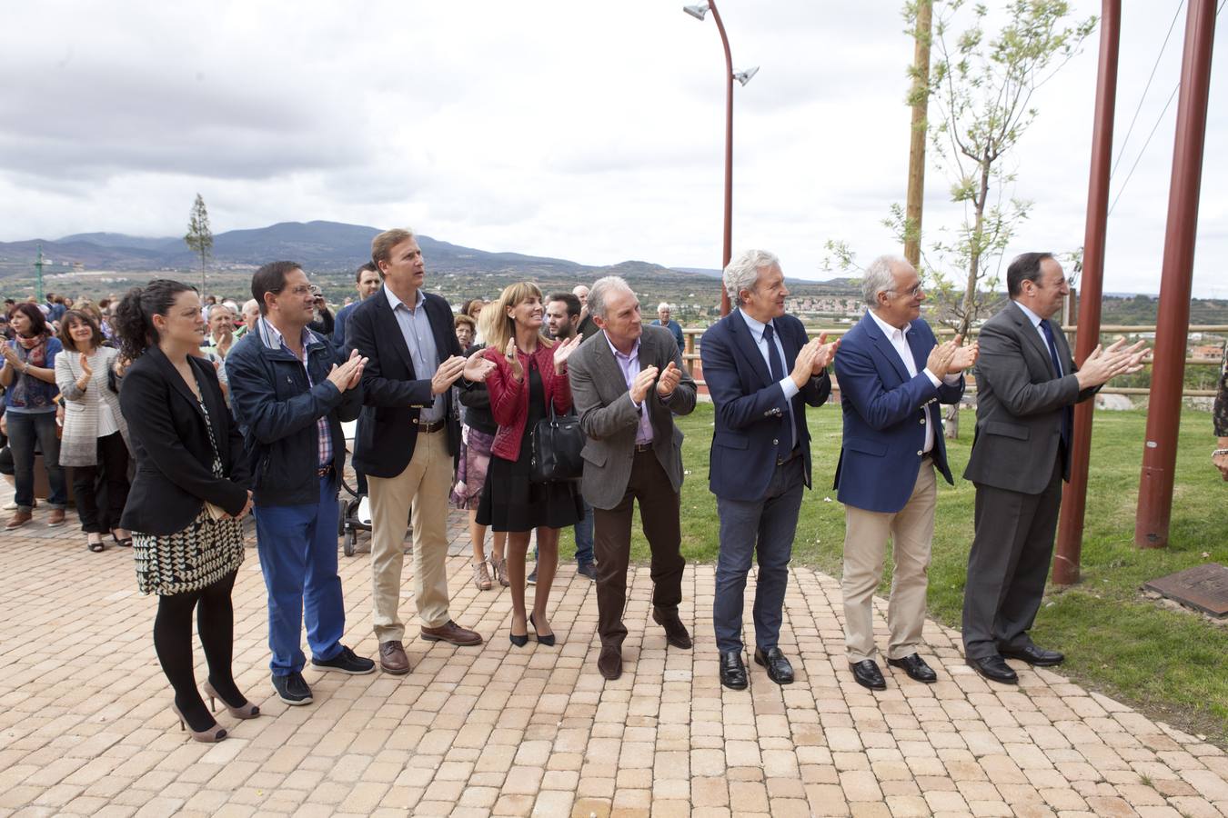 Nuevo mirador de Albelda al valle del Iregua