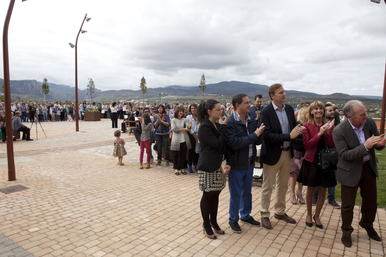 Nuevo mirador de Albelda al valle del Iregua