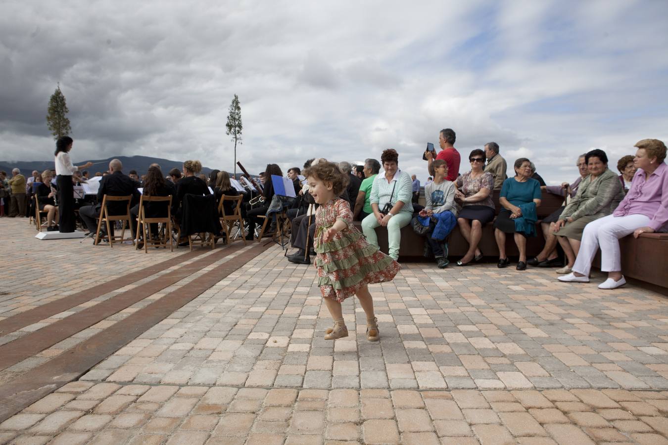 Nuevo mirador de Albelda al valle del Iregua