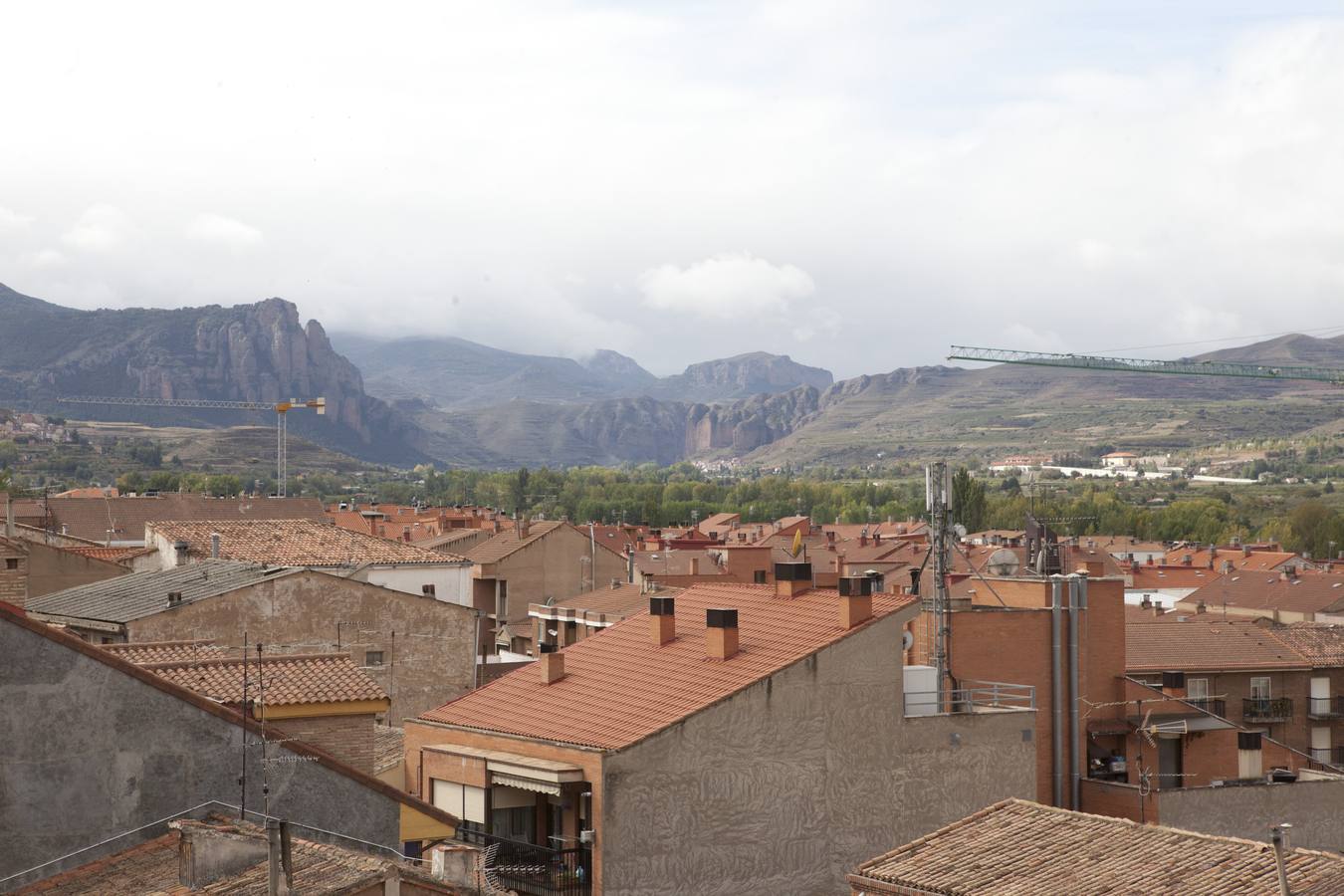 Nuevo mirador de Albelda al valle del Iregua