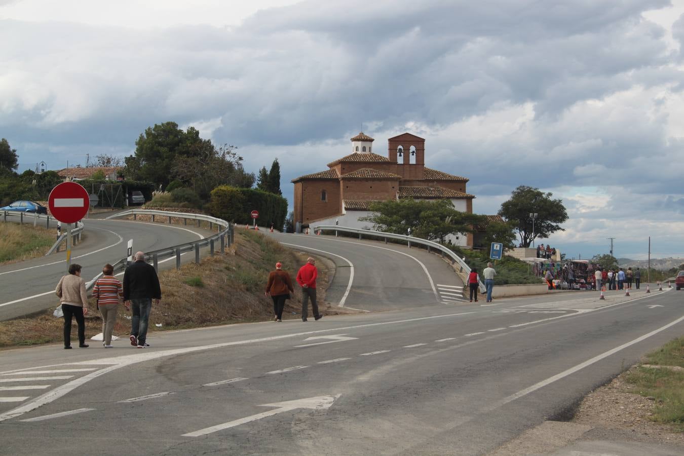 Romería del día del Pilar en Alfaro