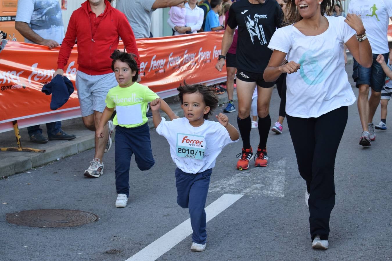 Carrera infantil en Ferrer