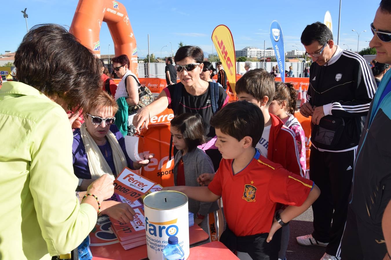 Carrera infantil en Ferrer