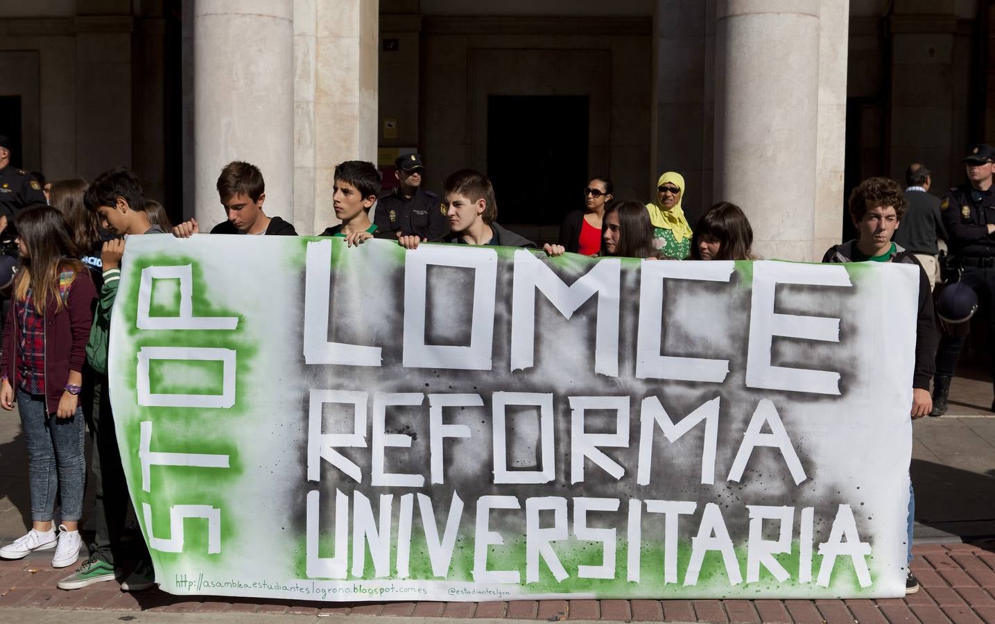 Protestas de mañana y comida en tupper