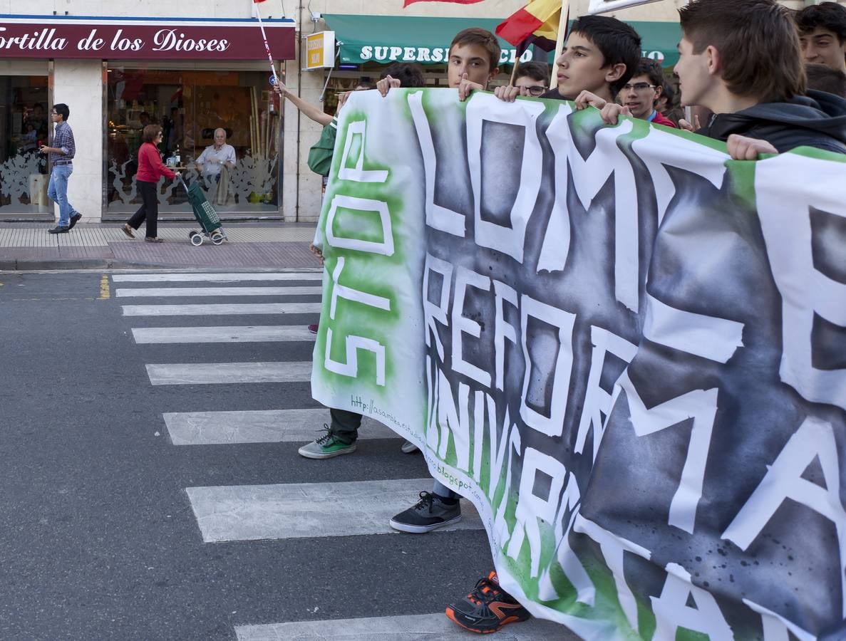 Protestas de mañana y comida en tupper