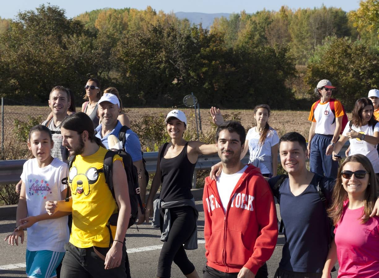 Multitudinaria Marcha Aspace