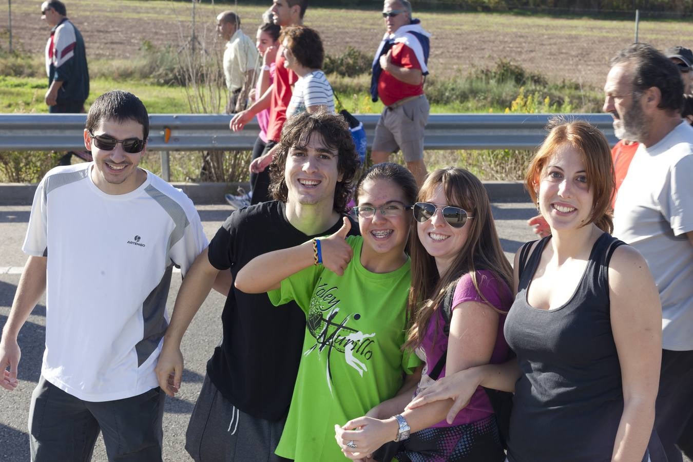 Multitudinaria Marcha Aspace