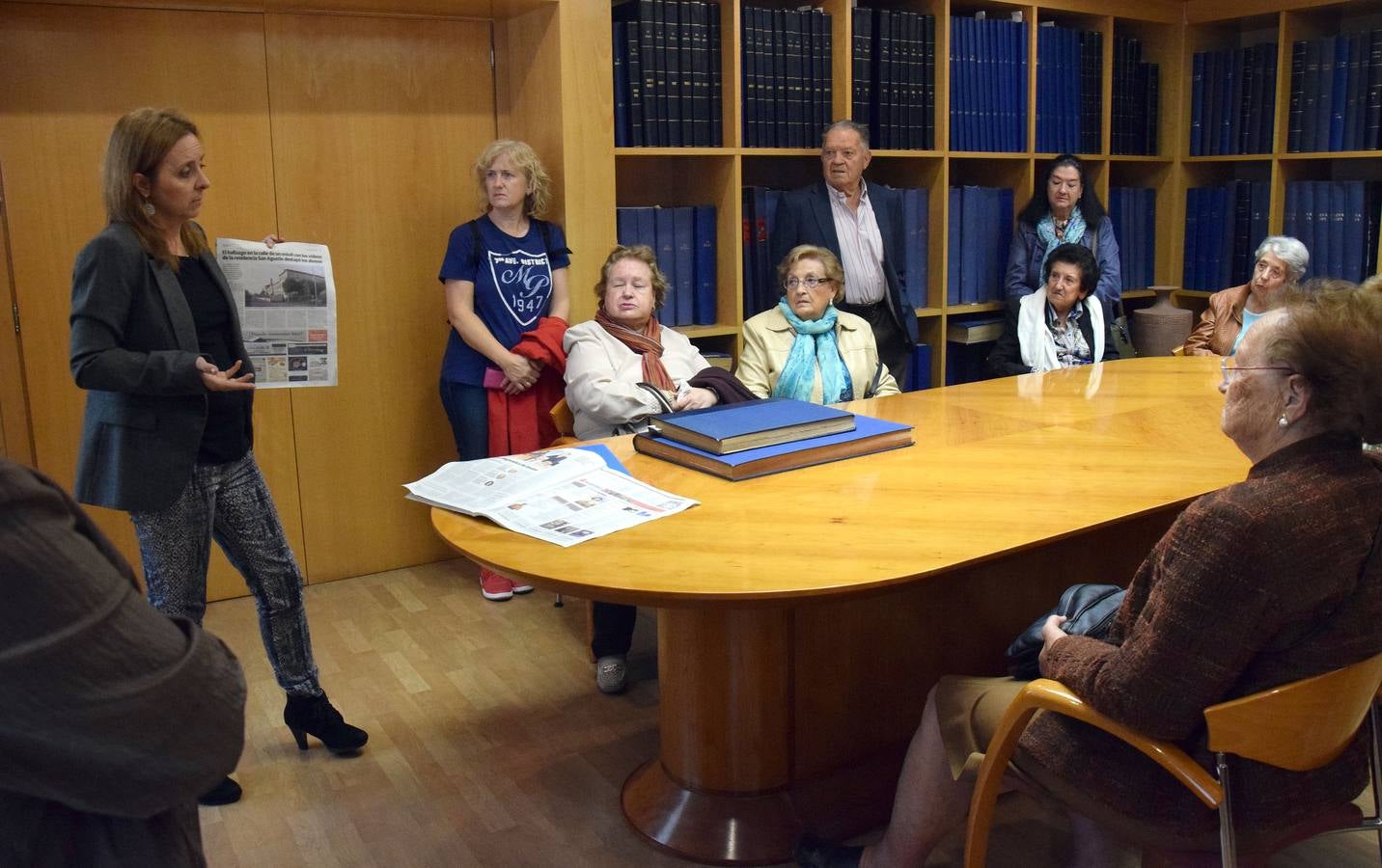 Los alumnos del programa &#039;Vida Sana&#039; visitan la multimedia de Diario LA RIOJA