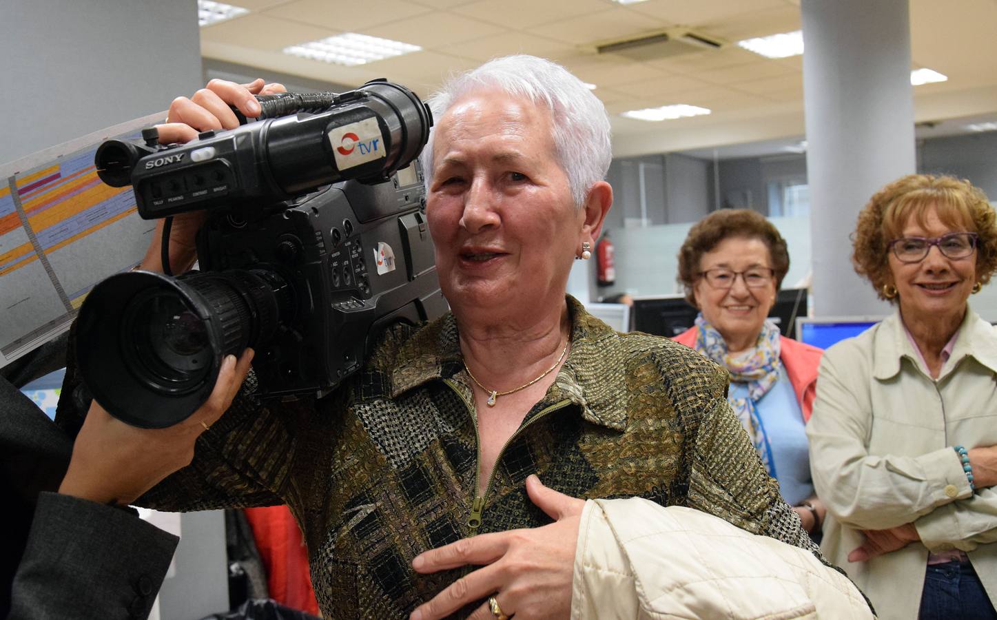 Los alumnos del programa &#039;Vida Sana&#039; visitan la multimedia de Diario LA RIOJA