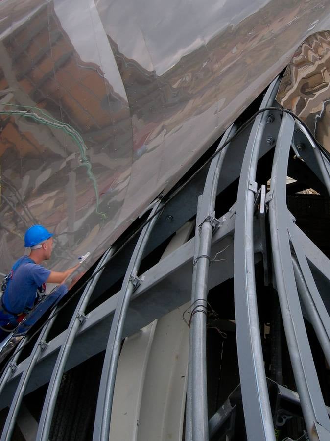 La construcción del Hotel Marqués de Riscal paso a paso
