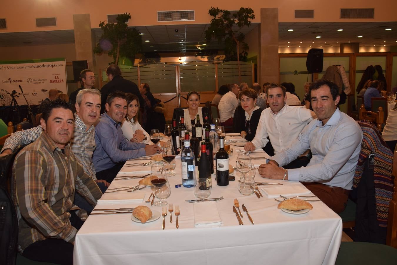 Cena de fin de la Liga de Golf y Vino