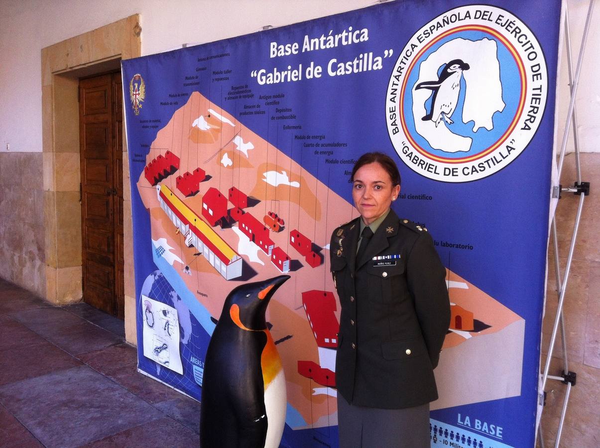 La preparación de María Dolores Muñoz, la única mujer de la dotación militar de la XXVIII Campaña Antártica