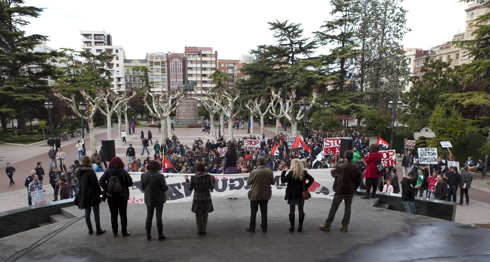 Manifestación en el segundo aniversario del 14N