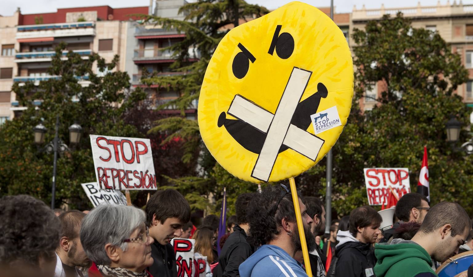 Manifestación en el segundo aniversario del 14N