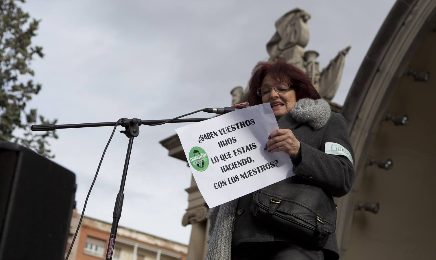 Manifestación en el segundo aniversario del 14N