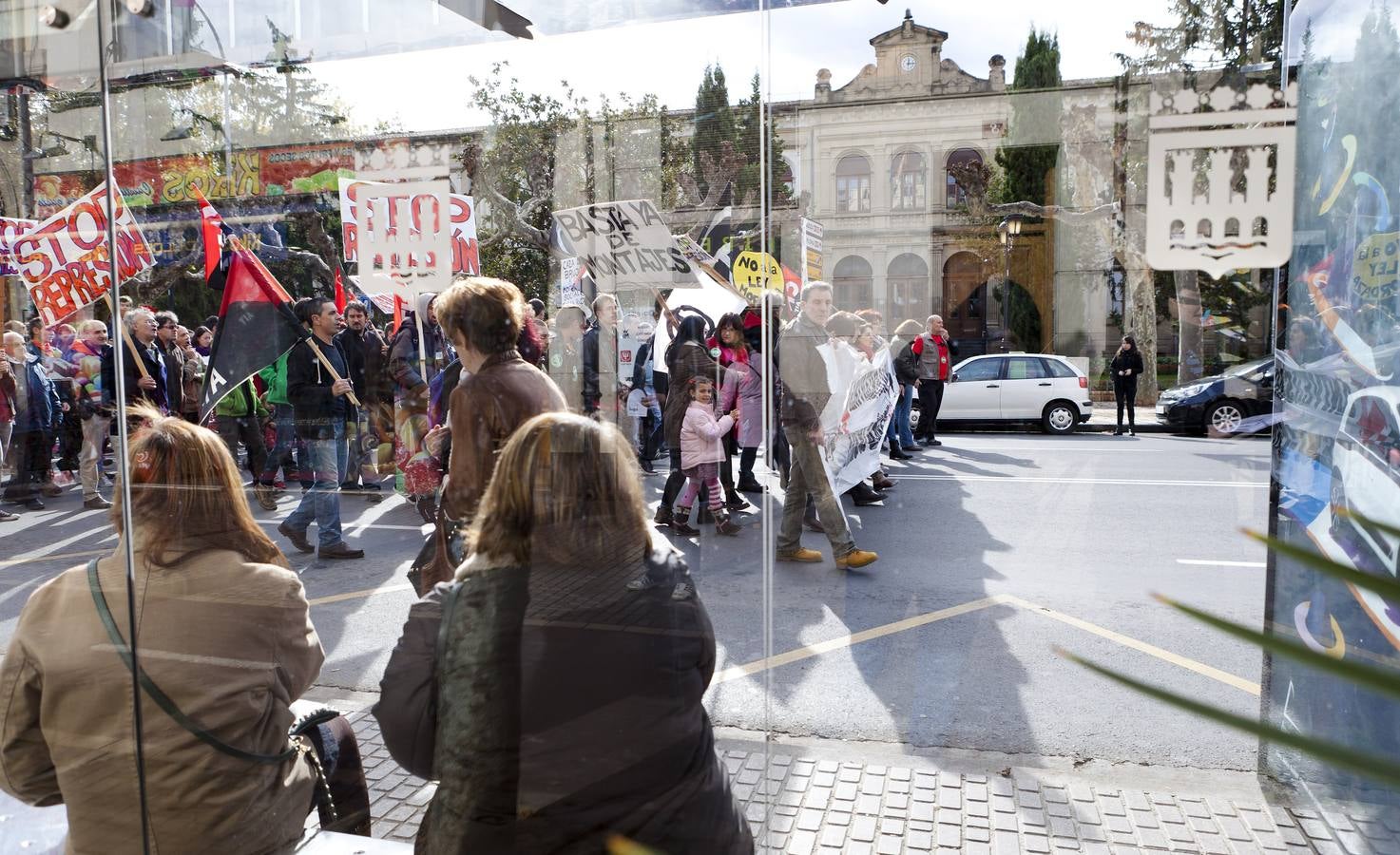 Manifestación en el segundo aniversario del 14N