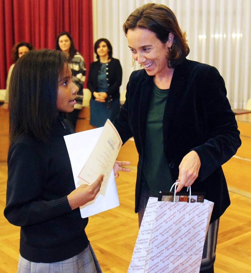 Premios del concurso escolar sober la Constitución