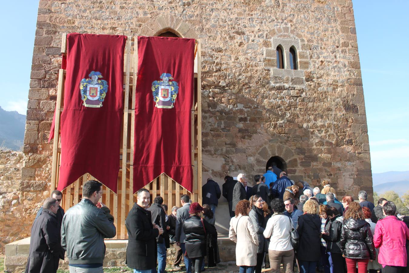 Inauguración de la cuarta fase del castillo de Préjano