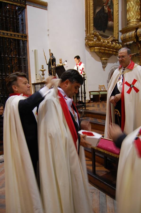 Inaugurado en Yuso un busto de Isabel la Católica y elección de Santiago Vivanco como caballero