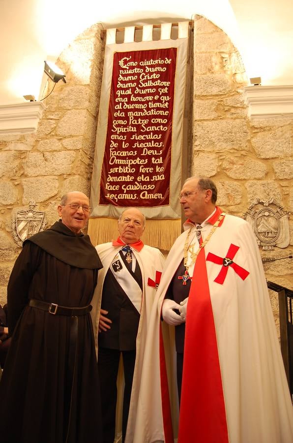 Inaugurado en Yuso un busto de Isabel la Católica y elección de Santiago Vivanco como caballero