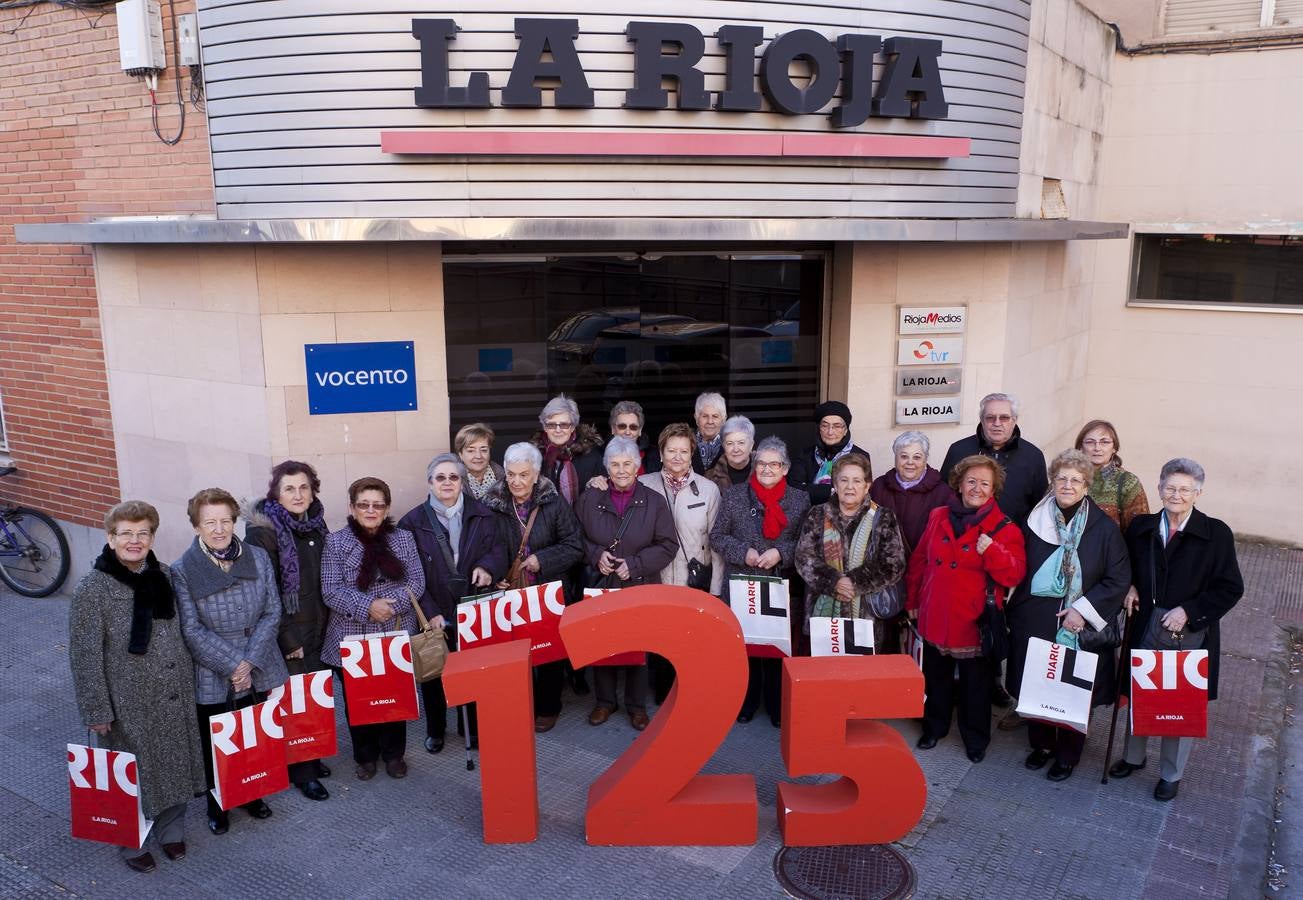 Alumnas del Programa Vida Sana del Ayuntamiento de Logroño visita la multimedia de Diario LA RIOJA