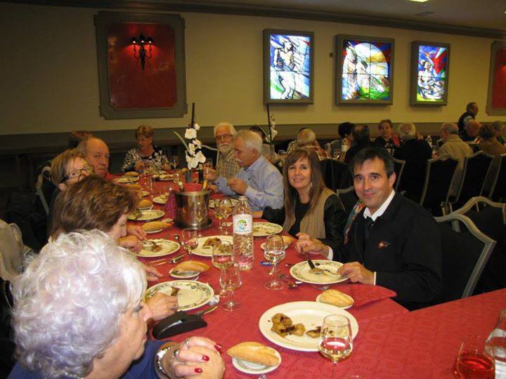 Villarroya honra a su patrona con la inauguración del nuevo reloj de la torre de la iglesia