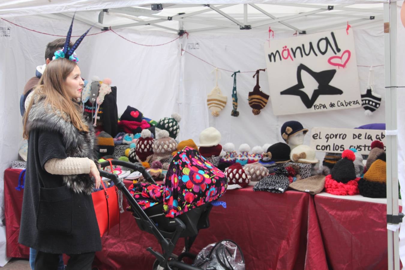 Mercado navideño por Santa Lucía en Arnedo