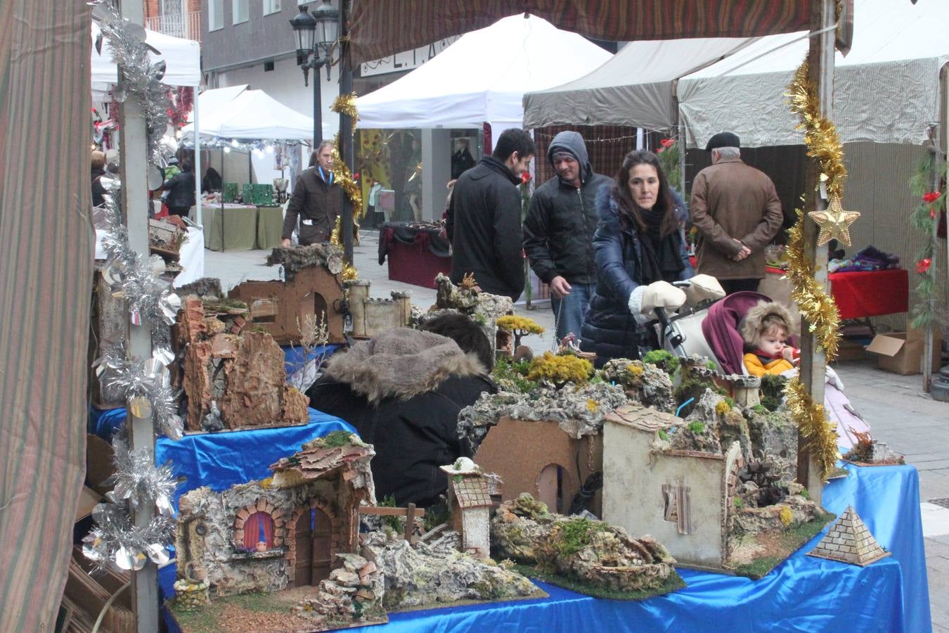 Mercado navideño por Santa Lucía en Arnedo