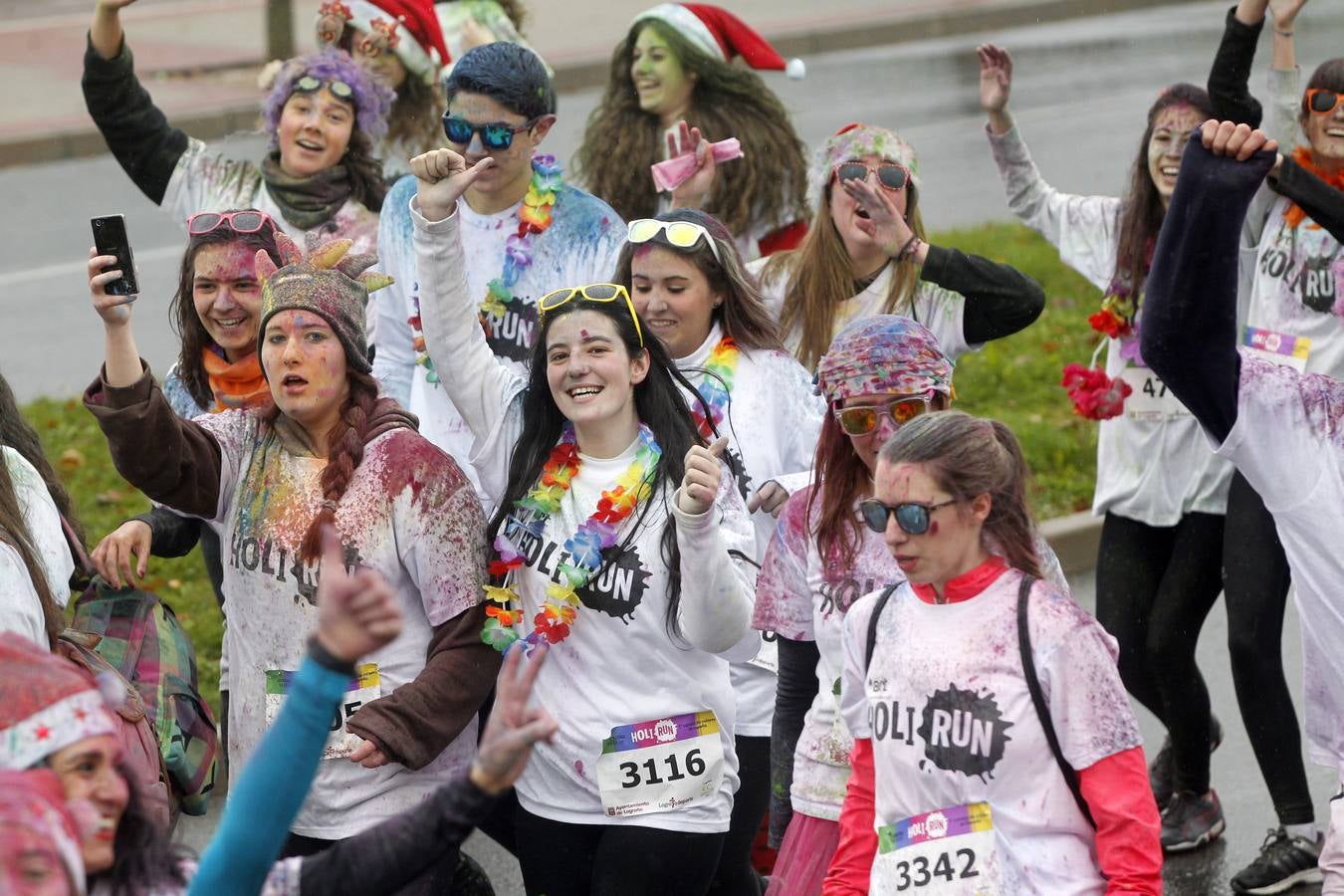 Logroño celebra la Holi Run (II)