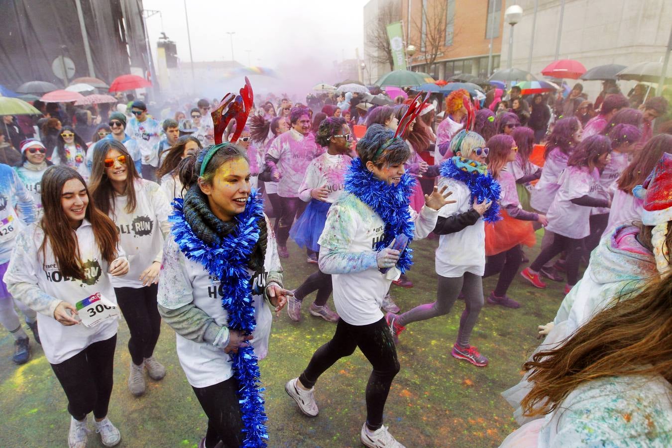 Logroño celebra la Holi Run (II)