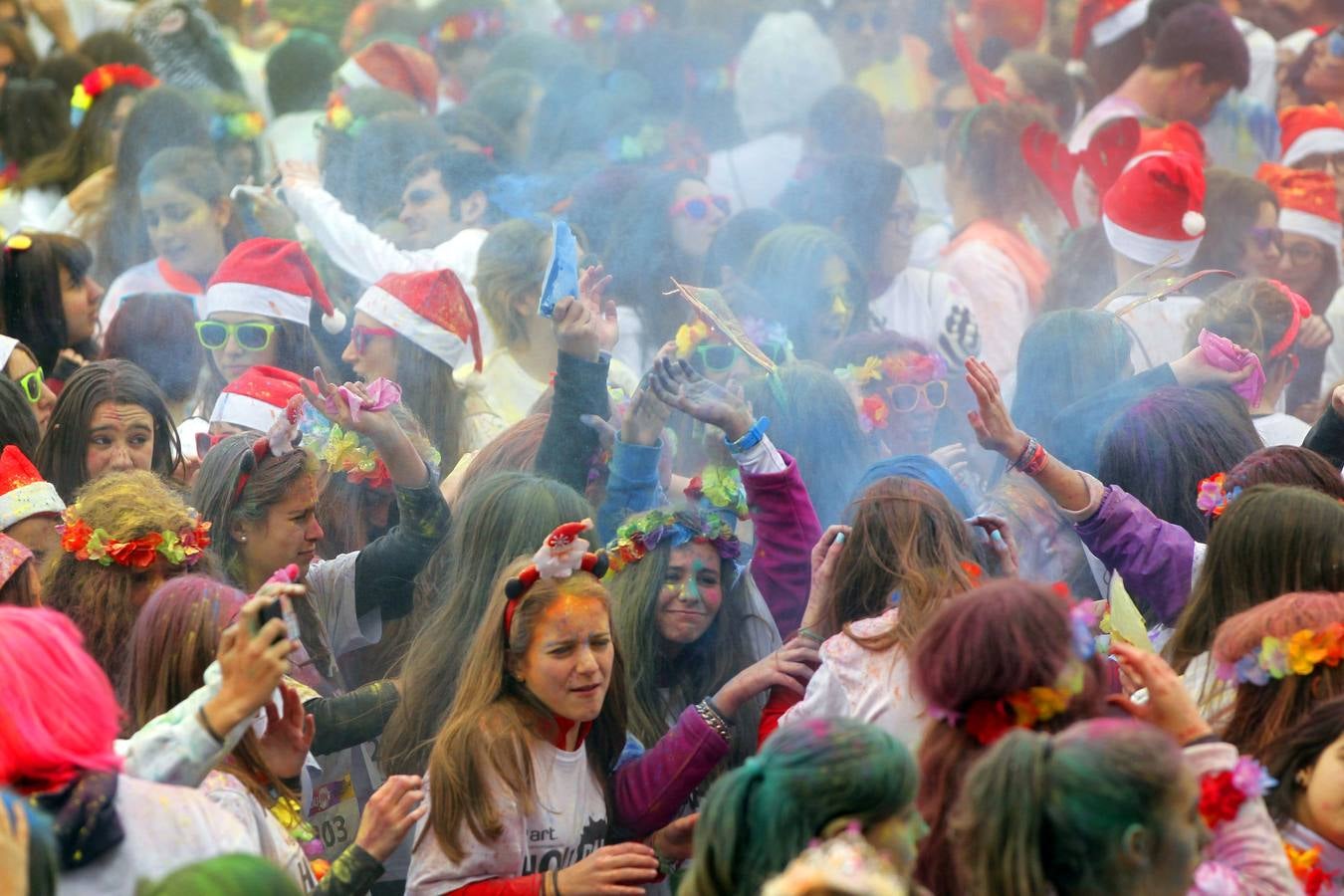 Logroño celebra la Holi Run (II)