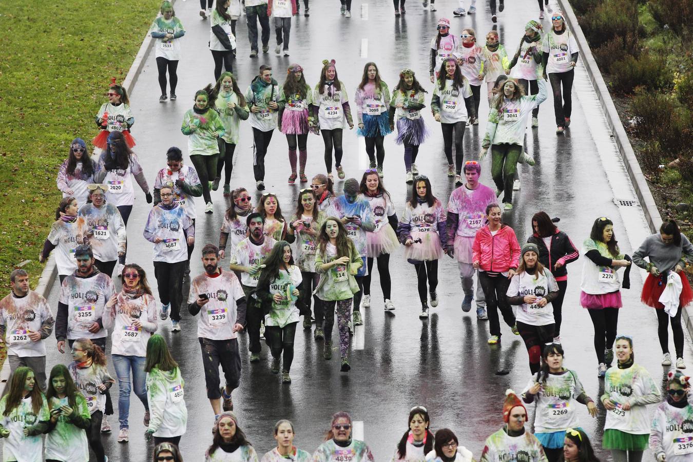 Logroño se llena de color con la Holi Run (I)