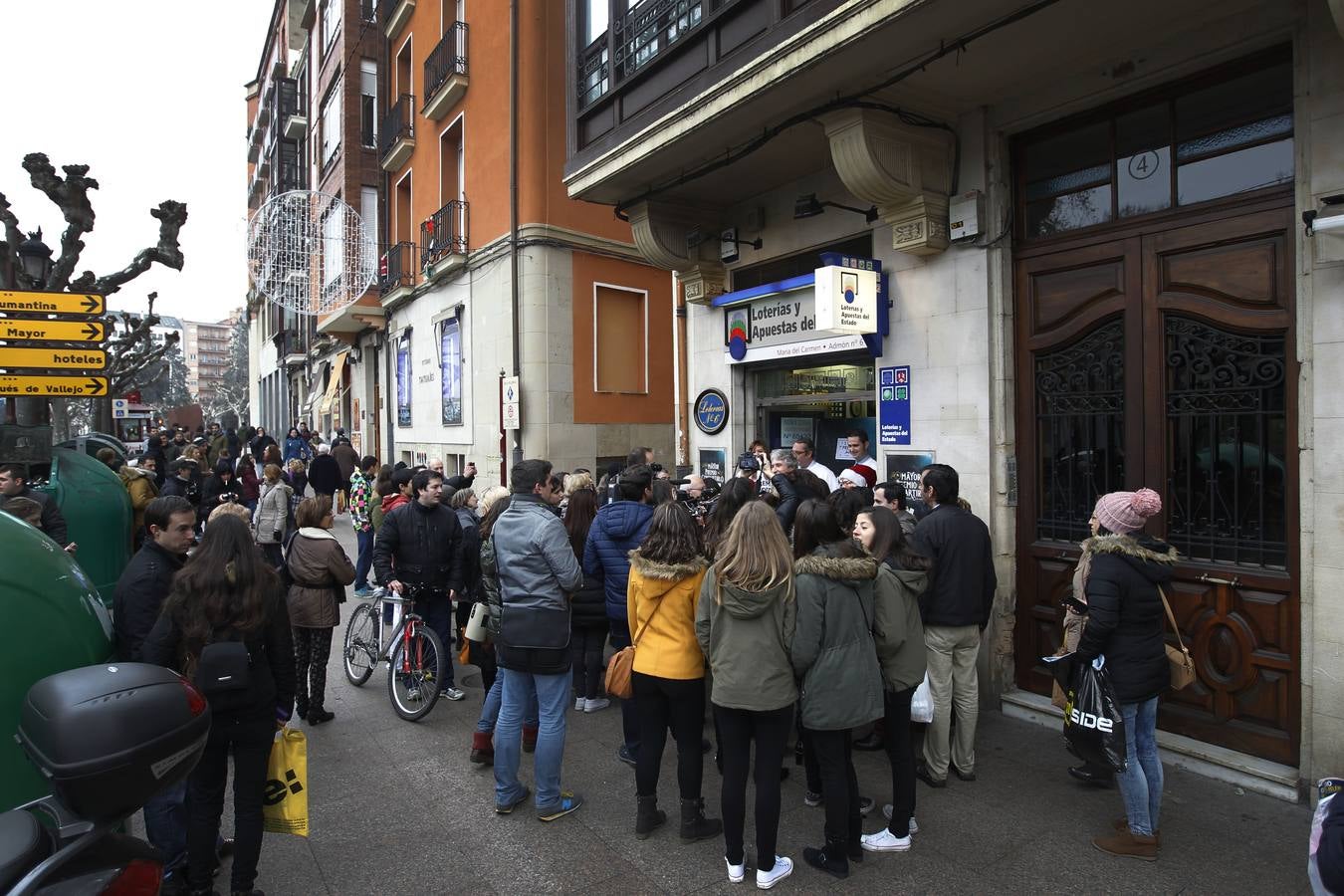 Logroño celebra el Gordo y el segundo premio
