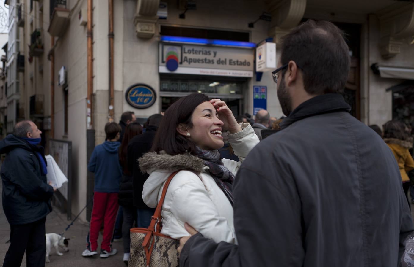 Logroño celebra el Gordo y el segundo premio