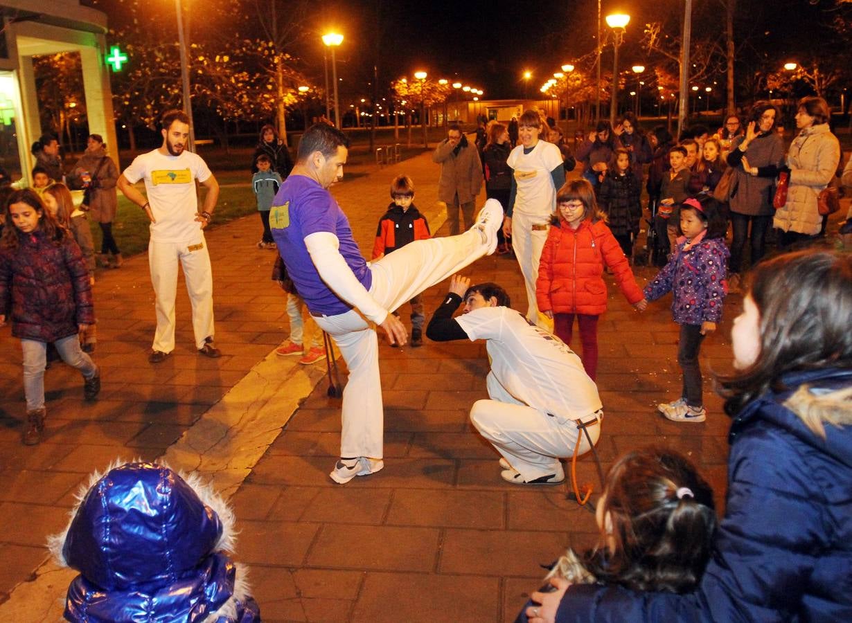 Capoeira navideña