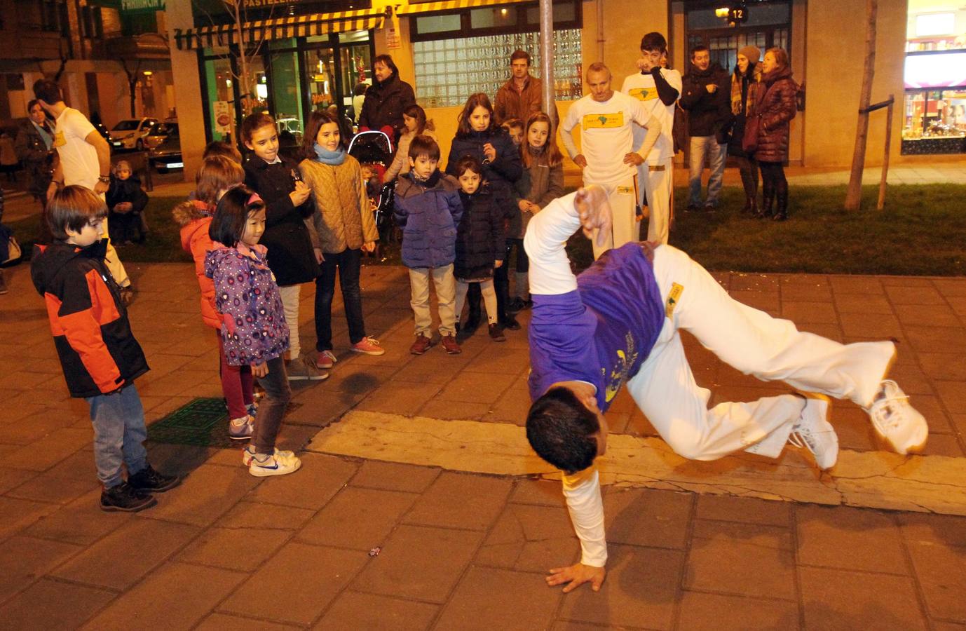 Capoeira navideña