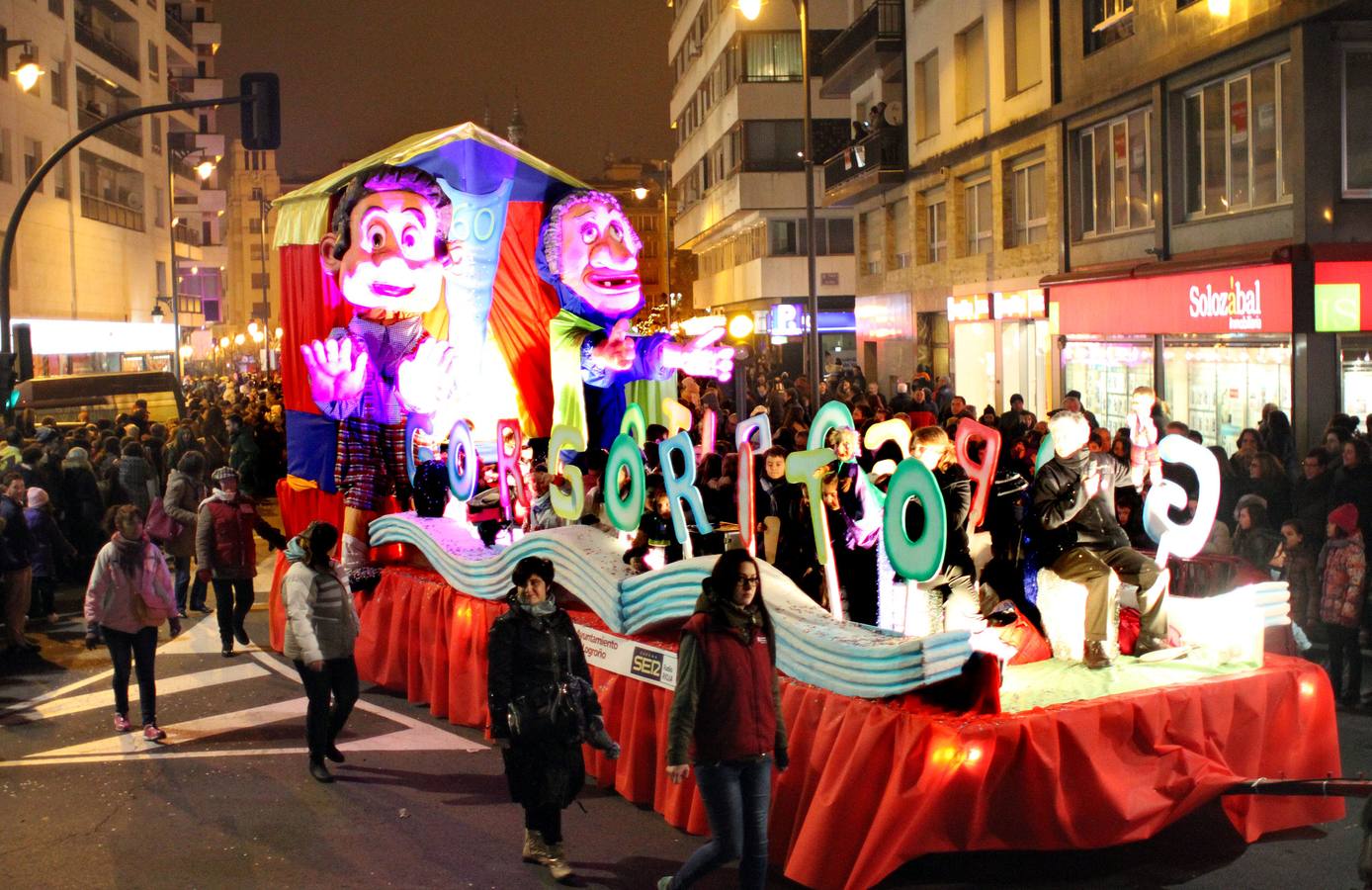 Cabalgata de Reyes en Logroño