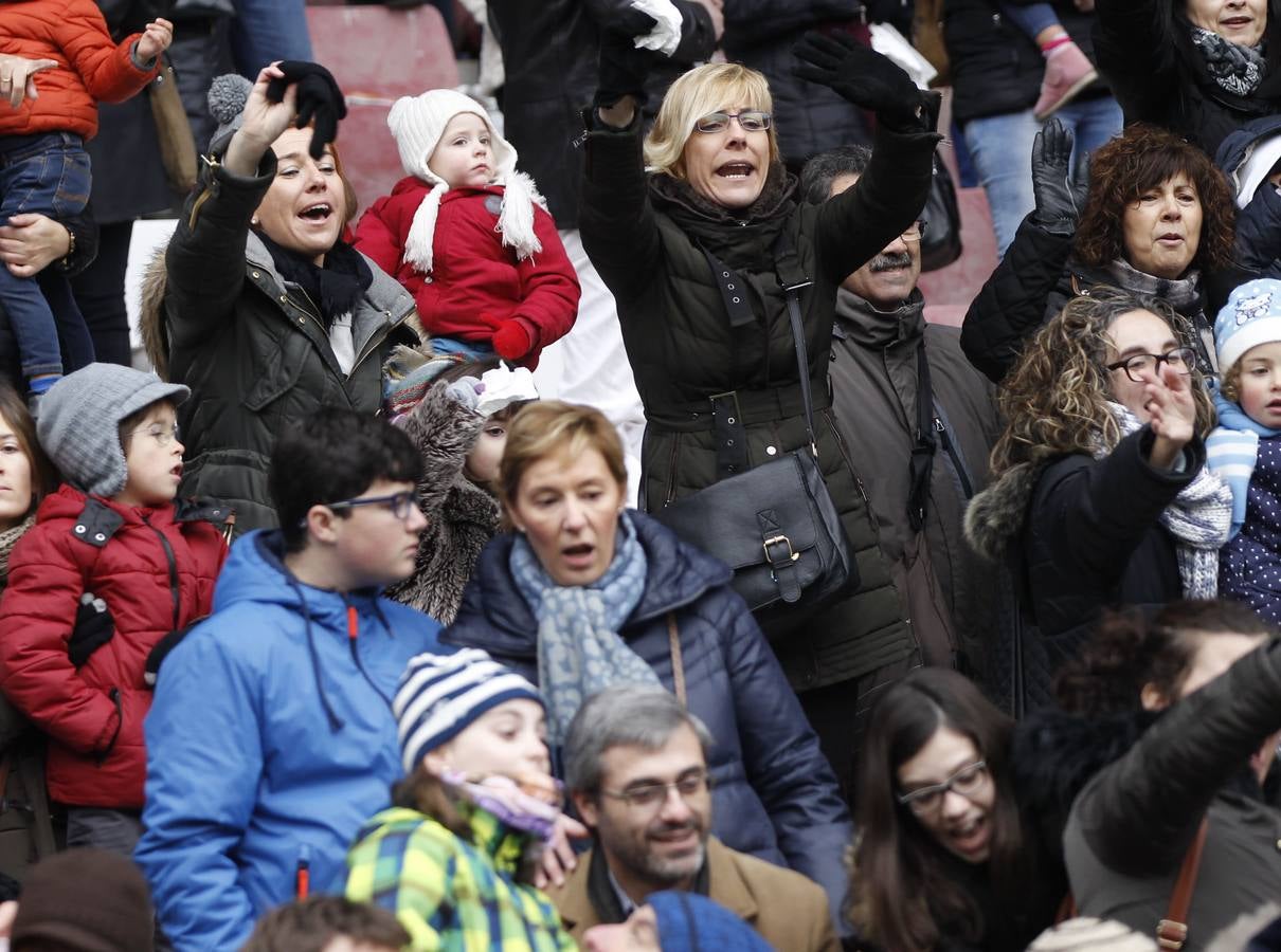 Los Reyes Magos llegan a Las Gaunas (II)