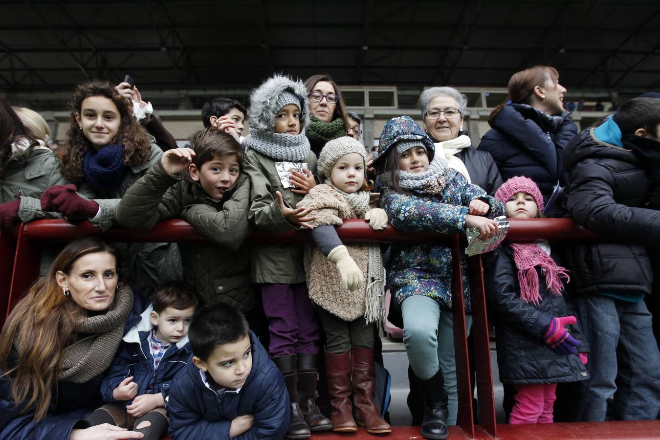 Los Reyes Magos llegan a Las Gaunas (II)