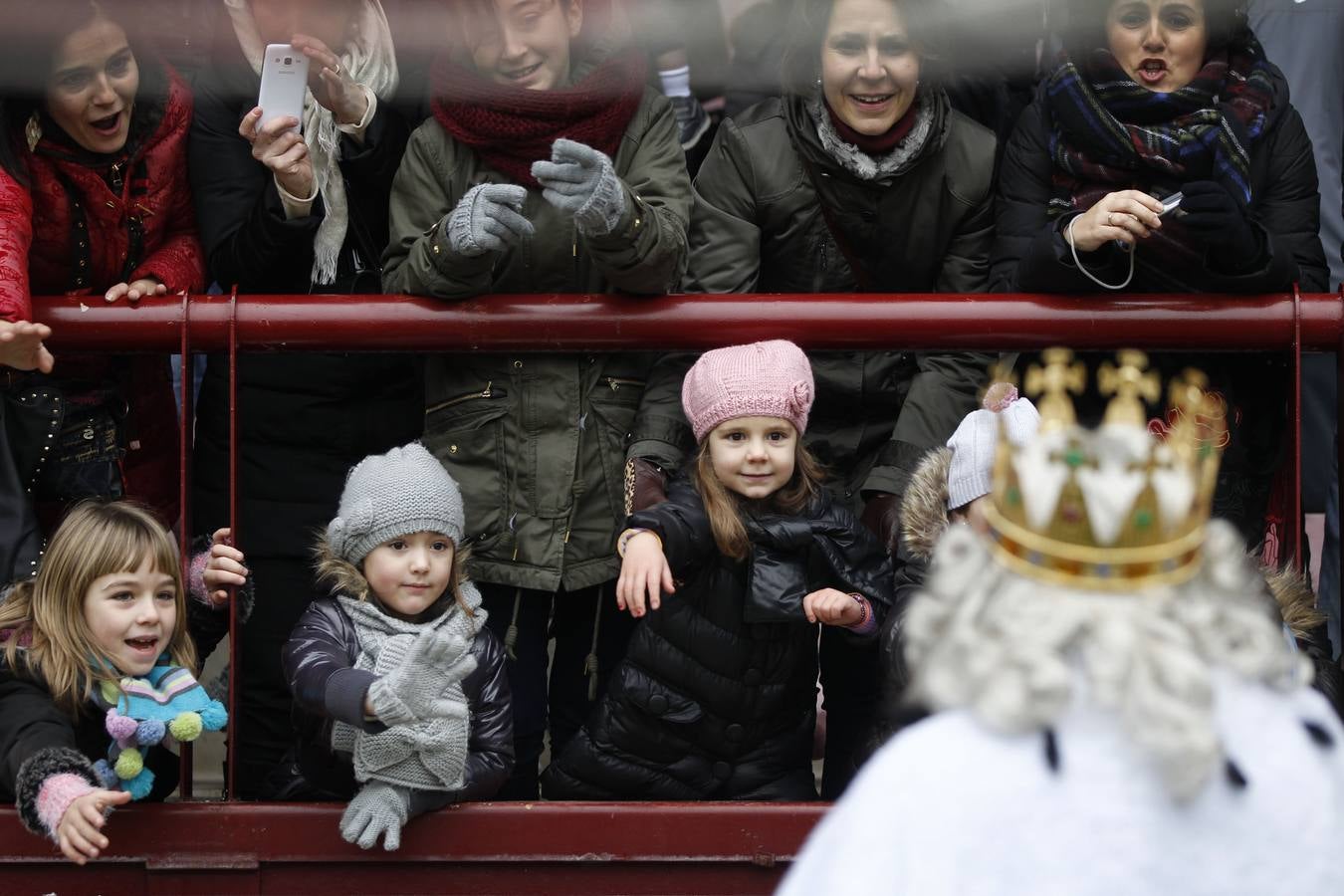 Los Reyes Magos llegan a Las Gaunas (II)