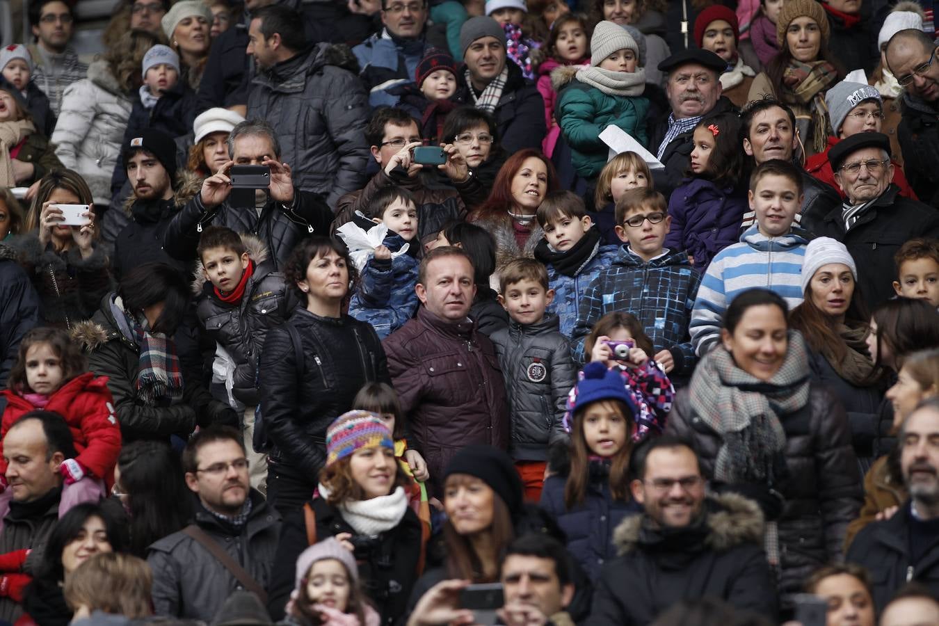 Los Reyes Magos llegan a Las Gaunas (II)