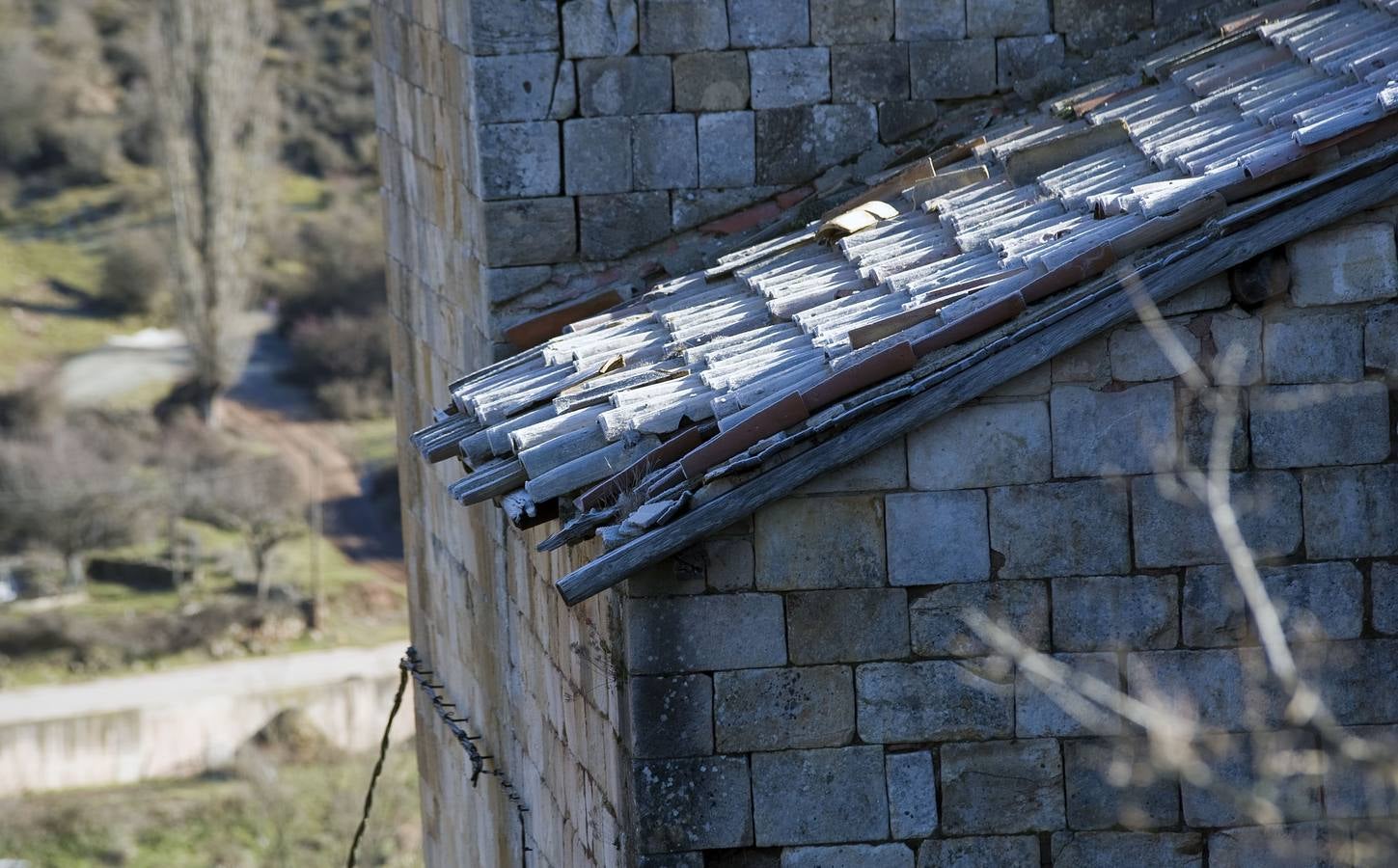 La ermita de San Cristóbal se cae